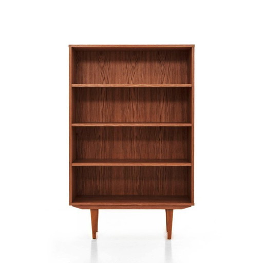 Oak bookcase stained in teak - R03