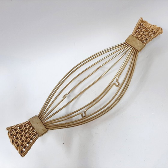 Image 1 of Metalen staven fruitmand vintage