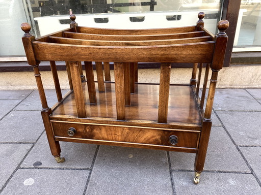 English Antique Newspaper Box