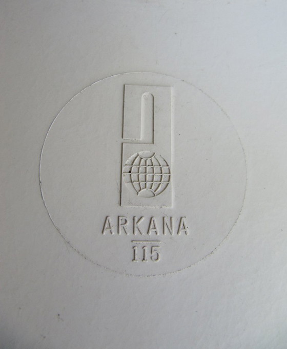 Image 1 of Sedia Arkana Tulip, sedia Space Age della collezione Star degli anni '60 di M. Burke