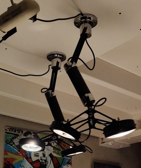 Image 1 of 2 x Ceiling Lamp With Double Spot