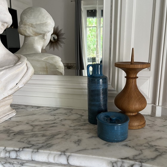 Image 1 of Vintage Scandinavian vase and pot, Ingrid Atterberg for Upsala Ekeby, Sweden, 1960s
