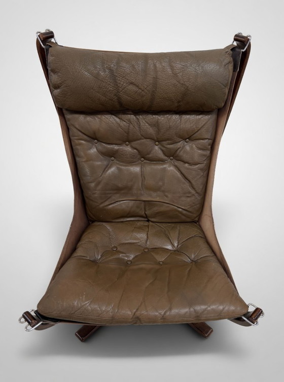 Image 1 of Silla Falcon de Vatne Møbler, Noruega, años 70.