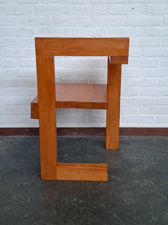Rietveld Steltman Chair – Gerrit Rietveld, Stoelen / fauteuils, Wood, Vintage (photo 4 of 9)