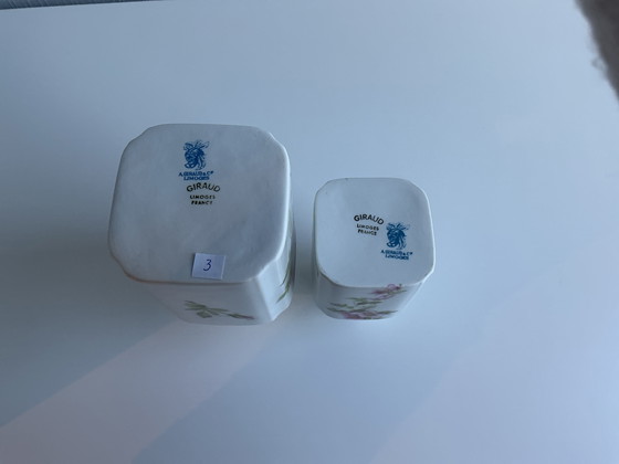 Image 1 of Vintage Limoges flesjes