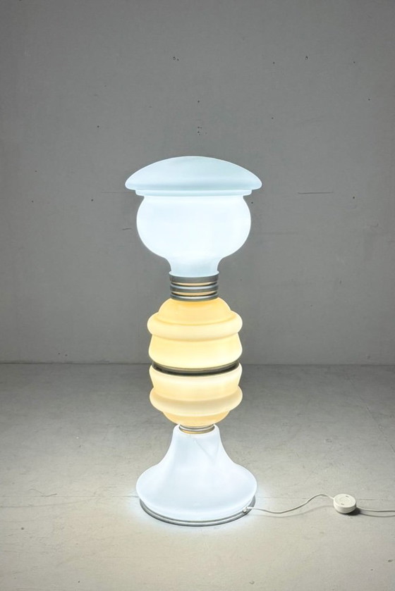Image 1 of Lampada da terra Space Age di Carlo Nason per Mazzega, Italia, anni '70