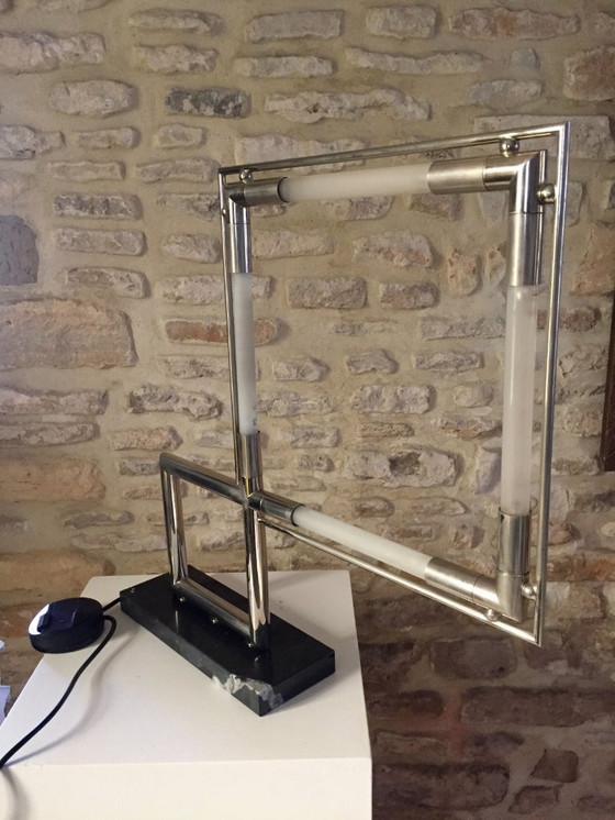 Image 1 of JACQUES ADNET / LAMPE QUADRO ART DECO/ VINTAGE