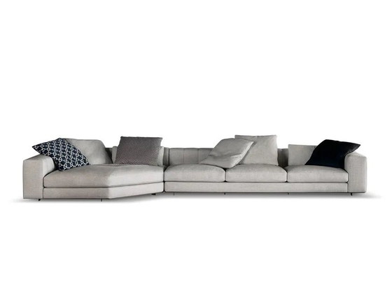 Image 1 of Minotti Freeman modular corner sofa 175x392cm fabric cat. G