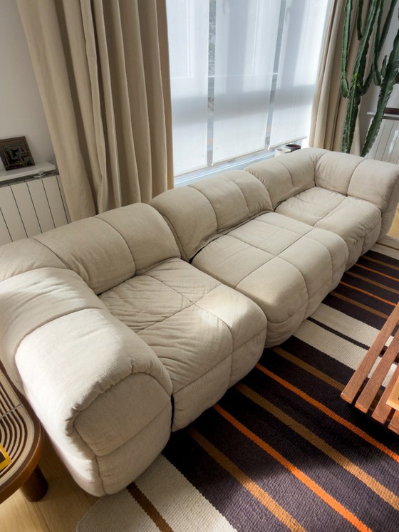 STRIPS Sofa Arflex Cini Boeri vintage – Modular sofas, Wool (photo 3 of 5)
