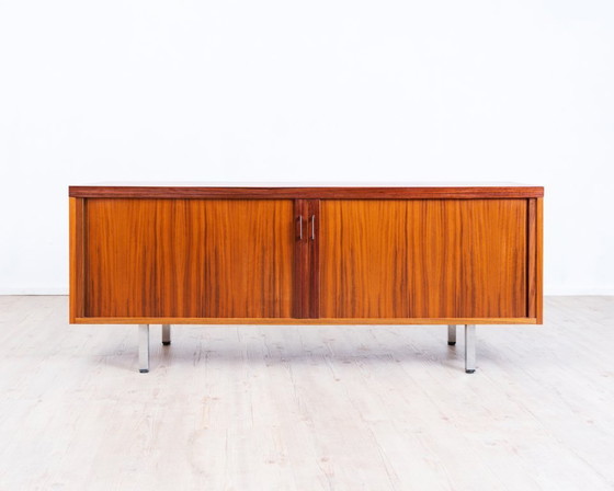 Image 1 of 1970s sideboard with sliding doors