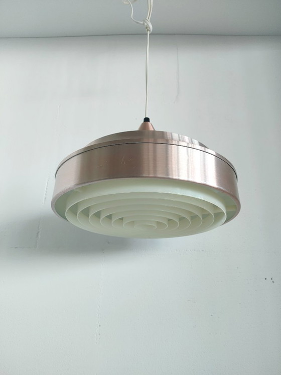 Image 1 of Deense (Scandinavische) ringlamp jaren 60 (zeldzaam model)