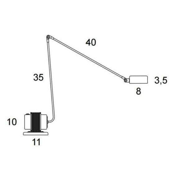 Image 1 of Lumina - Daphine Classic Desk Lamp White