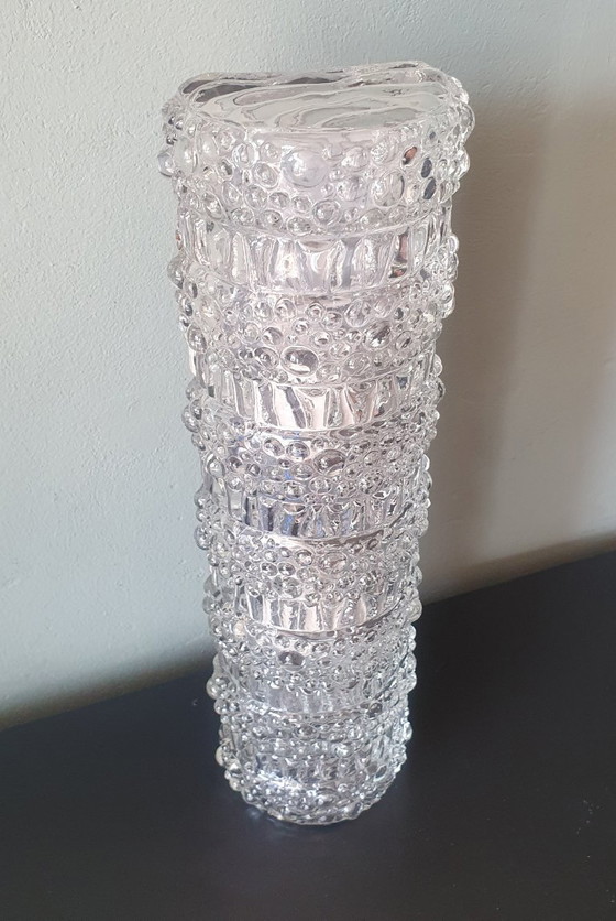 Applique murale vintage en verre bullé - 34 cm - Glashütte Limbourg. – Glashütte Limburg, Appliques murales (photo 31 of 37)