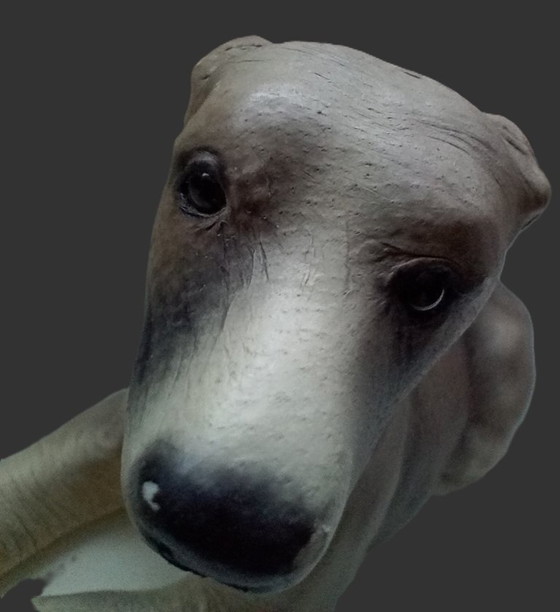 Image 1 of Borsa vintage in pelle Greyhound Château modellata a mano di metà secolo (Canada)