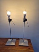 Two Luceplan Constanza table lamps (without shade)