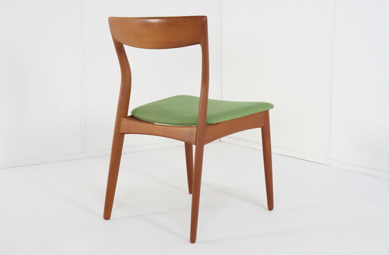 Image 1 of 4X R. Borregaard Voor Viborg Stoelen Eetkamerstoelen Vintage Deens