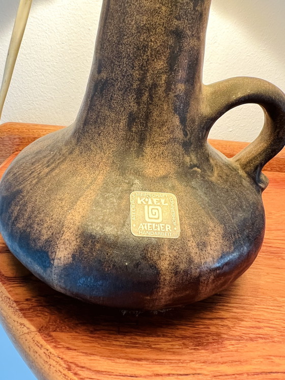 Image 1 of Vintage Keramieken Tafellamp, Kiel Atelier ‘60