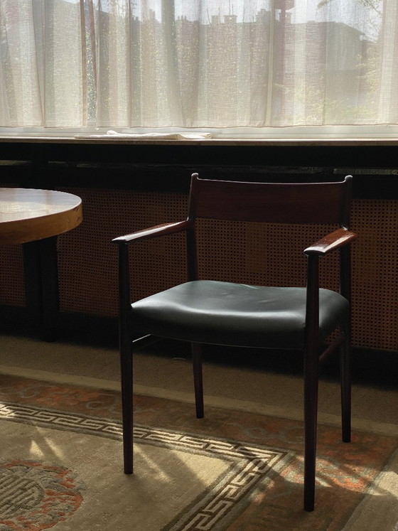 Image 1 of Danish Vintage design dining table + 6 chairs