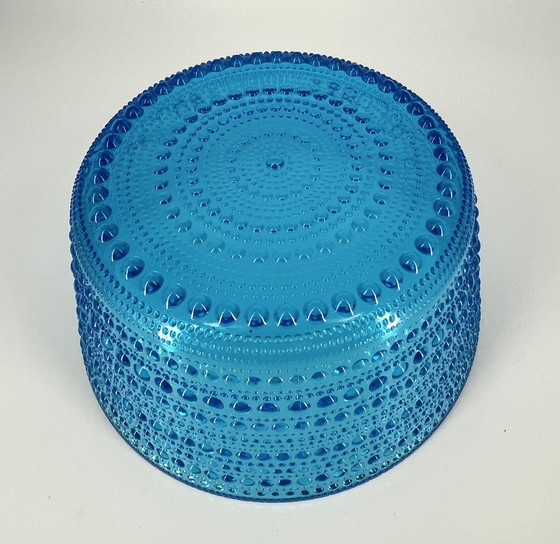 Image 1 of Scodella Iitalla Kastehelmi Tauperle di Oiva Toikka 1964 Vintage Finlandia Nuutajärvi Arabia