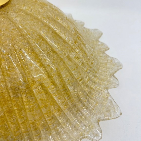 Image 1 of Plafonnier italien en verre de Murano, style années 1970