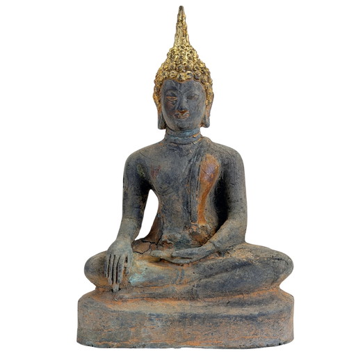 Buda Ayutthaya de bronce dorado – Tailandia, siglos XVII-principios del XVIII