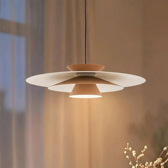 Image 1 of Lucande LED Pendant Lamp Khaki/White - Modern & Stylish