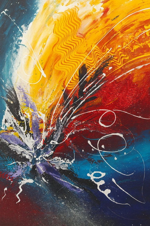 Unique paintings - Handmade - Artist 2Luss'Art - from 60 to 250 Euros