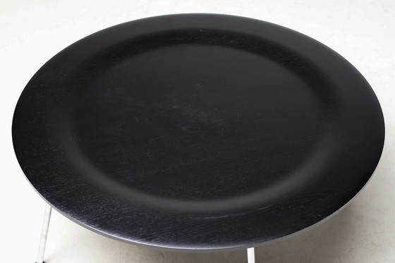Image 1 of CTM salontafel van Charles & Ray Eames, Vitra in zwart geverfd essenhout.