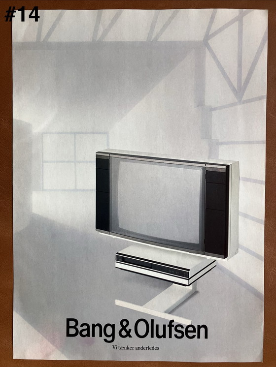 Image 1 of Materiale pubblicitario dal design vintage anni '80 e '90