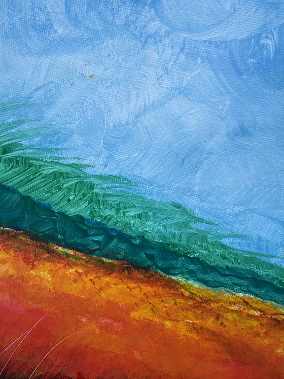 Image 1 of Painting: ‘’When The Silence Hurt’’