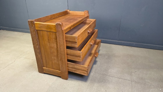 Image 1 of Commode en chêne par Depuydt Meubelen, Belgique, 1980 