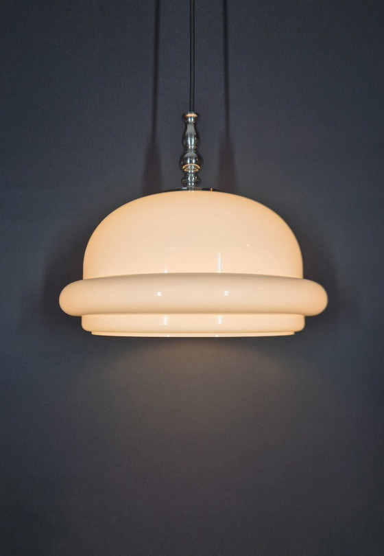 Image 1 of Vintage hanglamp - Hustadt Leuchten - Jaren 70