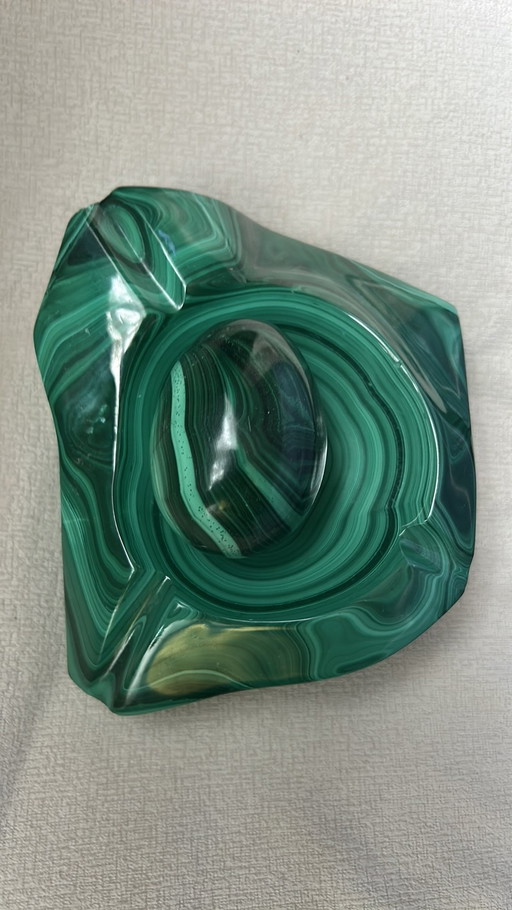 Malachietnest Katanga Congo leegte zak en ei