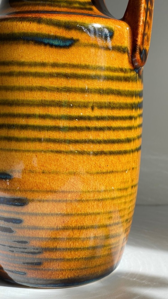 Image 1 of Vintage Amphora Vase - West Germany