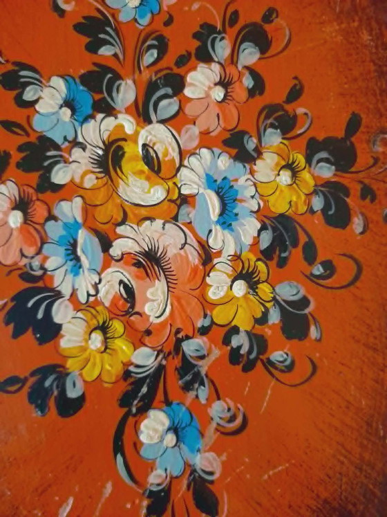 Image 1 of vintage Florentine tray