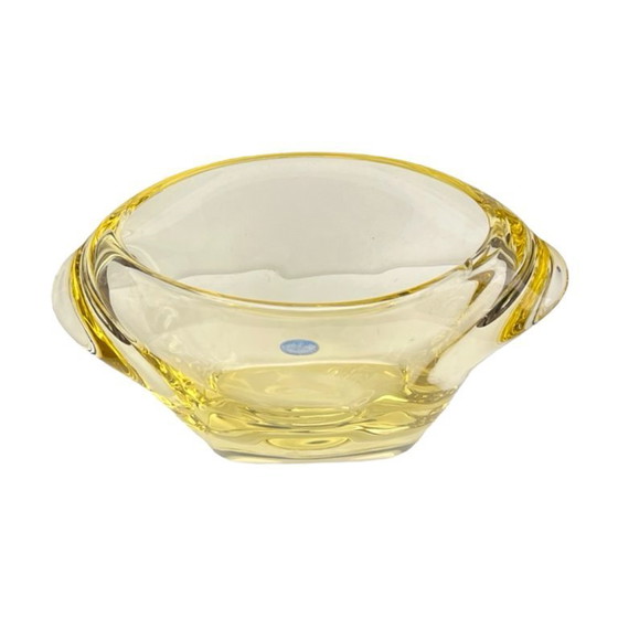 Image 1 of Glass vase designed by M. Klinger, Železný Brod Glass (ZBS), Czechoslovakia, 1960s.