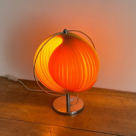 Maanlamp van Verner Panton. Heruitgegeven door Kare. 1980. – Tafellampen, Plastic, Metal (photo 2 of 7)