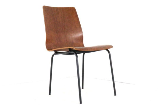 Image 1 of Friso Kramer for Auping Euroika pylwood chair vintage | 2 pieces available