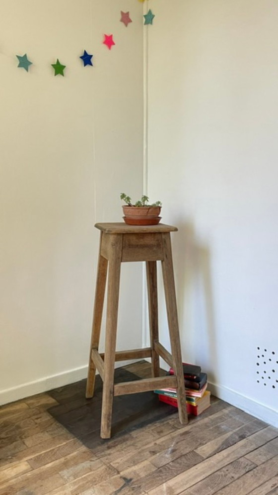 Vintage Oak Craftsman's Stand – Nightstands, Wood (photo 3 of 29)