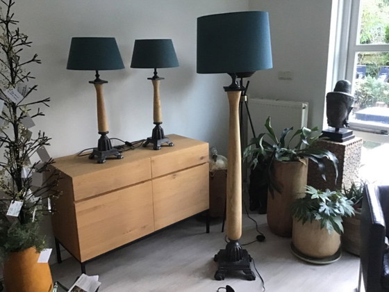 Image 1 of Vandeheg-Lampen aus Holz und Metall