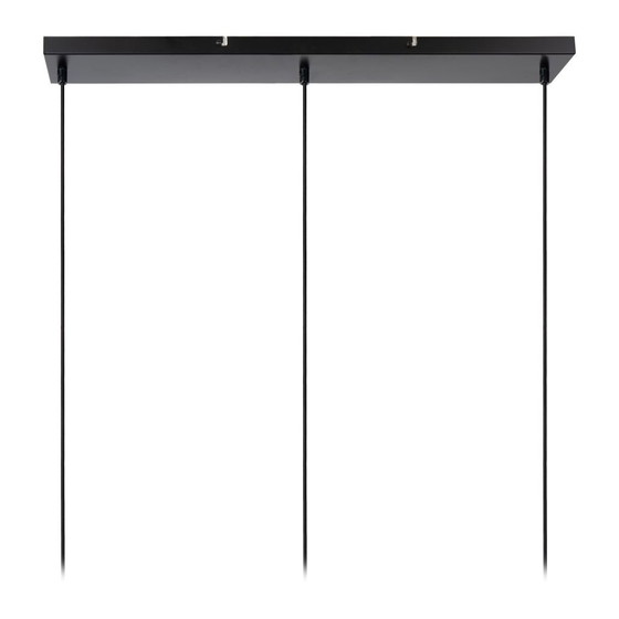 Lucide MEDINE Pendant Lamp - 3x E27 - Smoked - Stylish Design – Glass, Modern (photo 2 of 4)