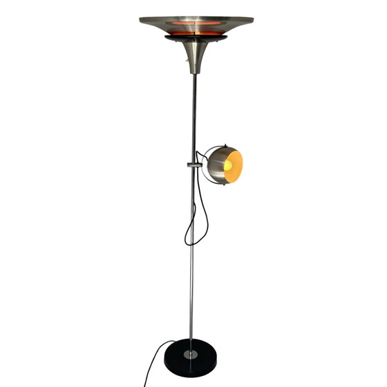 Dijkstra - Rare Model - Space Age Design / MCM Floor Lamp With Two Shades – Dijkstra Lampen, Floor lights (photo 2 of 12)