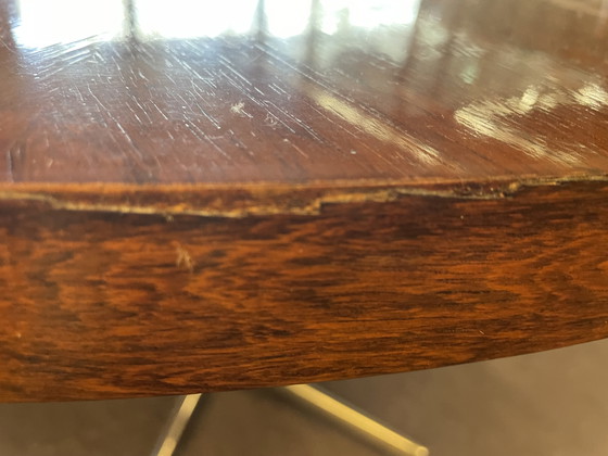 Image 1 of EMÜ round dining table with rotating disc