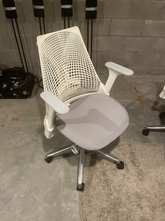 Image 1 of Herman Miller Design Icon Sayl Office Chair White