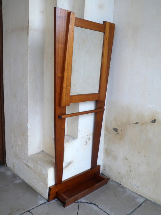 Armoire en Acajou avec Miroir, 1950 (photo 6 of 10)