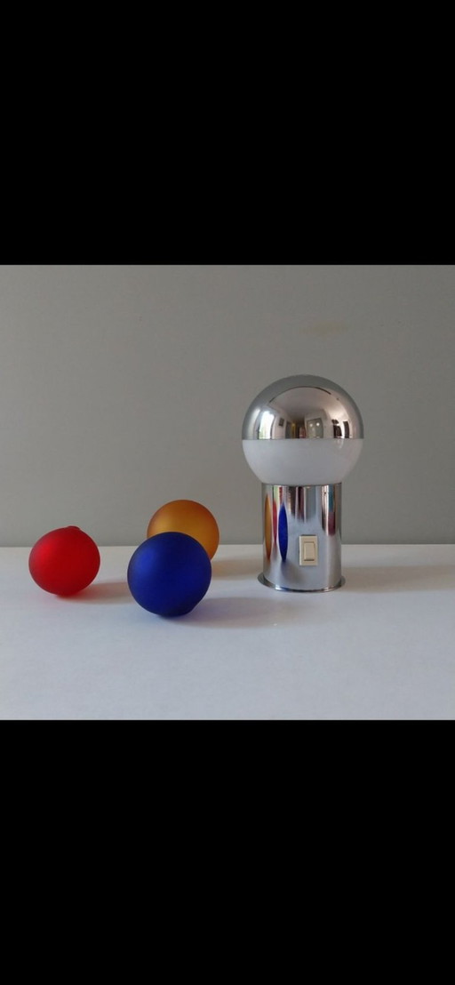 Vintage Space Age Table Lamp – Reggiani Style