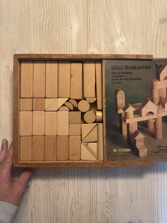 HEROS Vintage Wooden Building Set, West Germany – Decorative Objects, Paper (photo 3 of 6)
