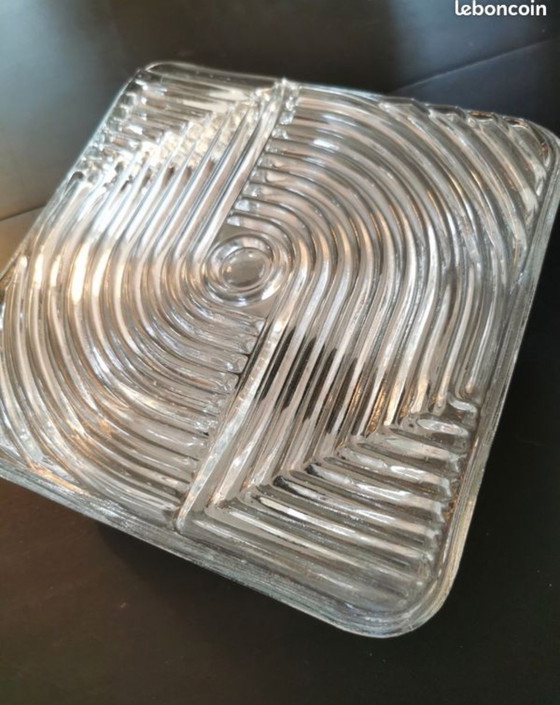 Image 1 of VINTAGE Applique carré Prisma Bauhaus