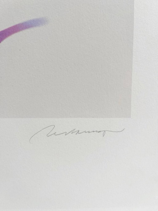 Gato negro original de Mel Ramos, edición limitada de 102/120 (firmado a mano).