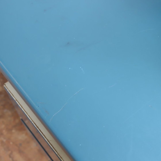 Image 1 of Vintage design bureau A.R. Cordemeijer 3803 bureau van Gispen groot